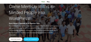 WordPress Nigeria built by Mary Job (for How Do You Tech)