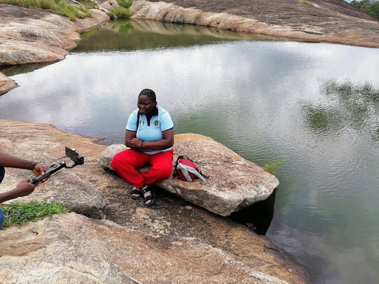 Iyake Lake at Ado-Awaye Town in Oyo State - Natural Suspended Lake