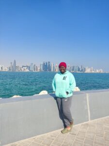 Mary Job in Doha, Qatar 2023