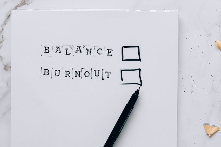 Start Where You Are: A Simple Community-Building Checklist Developed by Mary Job. Choose Balance not Burnout.